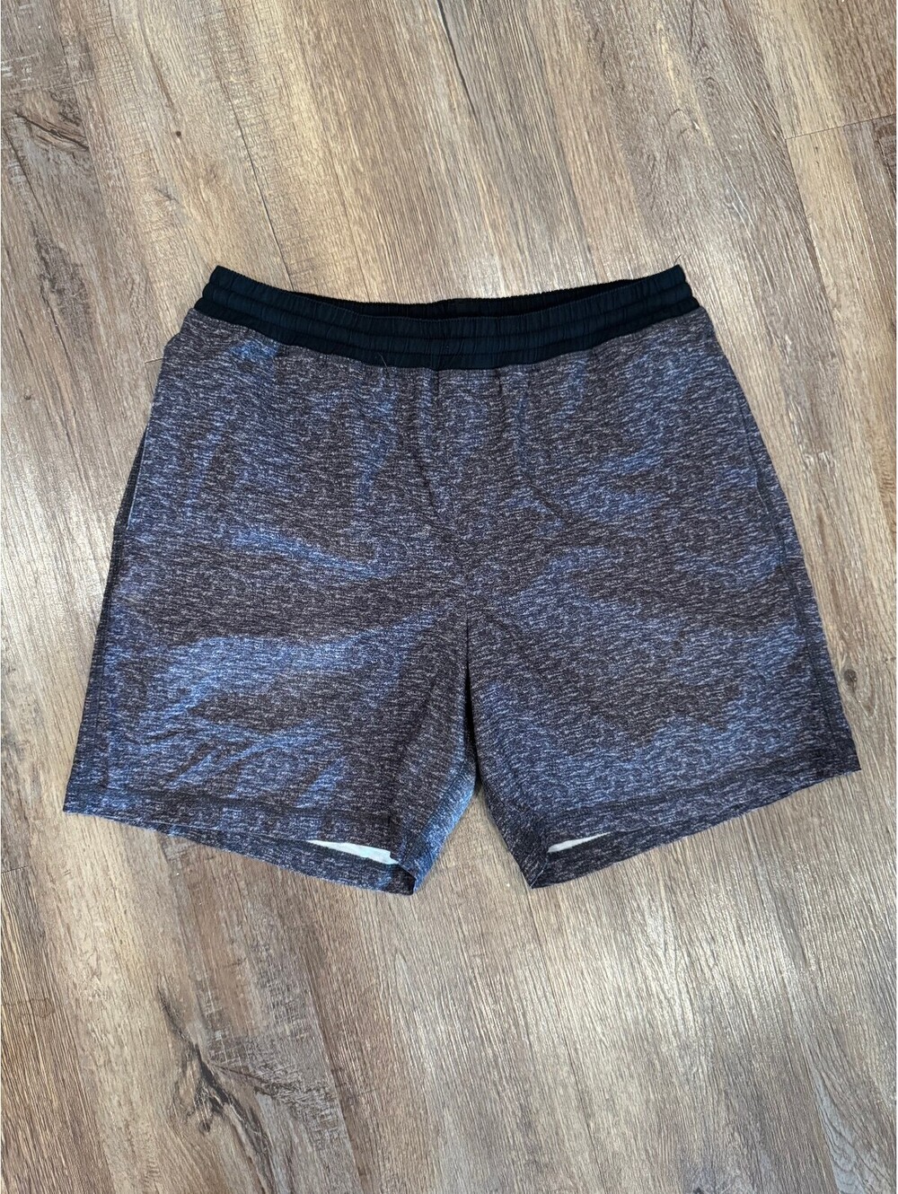 Chubbies Men's Athletic Shorts Black Gray Lined Size Medium